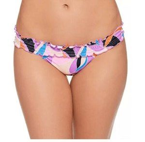 NWT $60 Salt + Cove Multi Color Juniors Kaleidoscope Bikini Swim Bottoms, US L